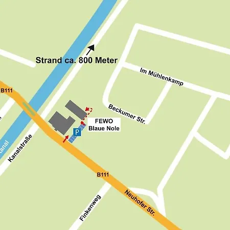 Blaue Nole Lägenhet