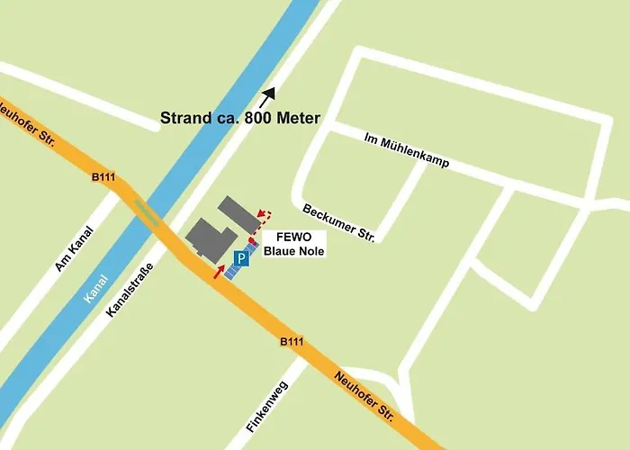 Blaue Nole Appartement